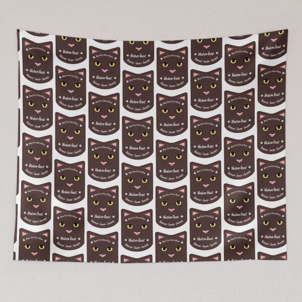 Item preview, Chocolate Coffee Cat designed and sold by BluRavenCreate.
