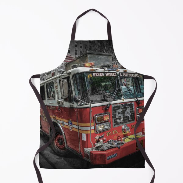 Item preview, Fire Department New York Truck, Color Popped designed and sold by Paul Thompson Photography.