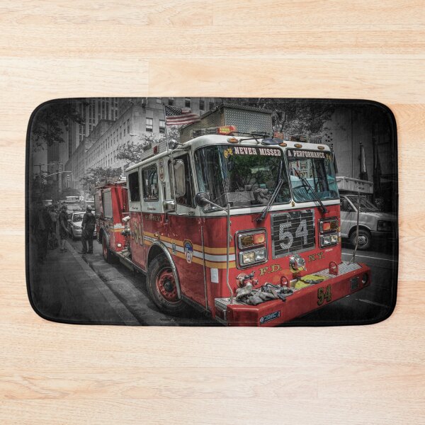 Item preview, Fire Department New York Truck, Color Popped designed and sold by Paul Thompson Photography.