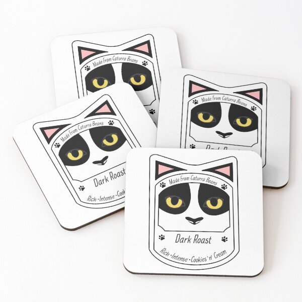 Item preview, Cookies 'n' Cream Coffee Cat designed and sold by BluRavenCreate.