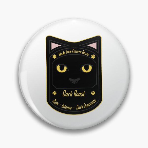 Artikelvorschau, Kaffeekatze aus dunkler Schokolade entworfen und verkauft von BluRavenCreate.