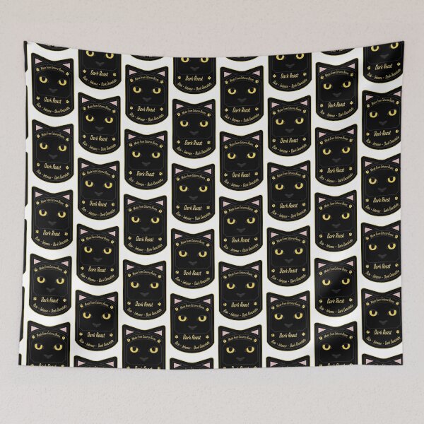 Item preview, Dark Chocolate Coffee Cat designed and sold by BluRavenCreate.