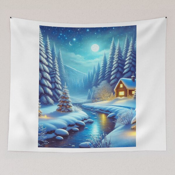 Item preview, Moonlit Winter Serenity designed and sold by D818.