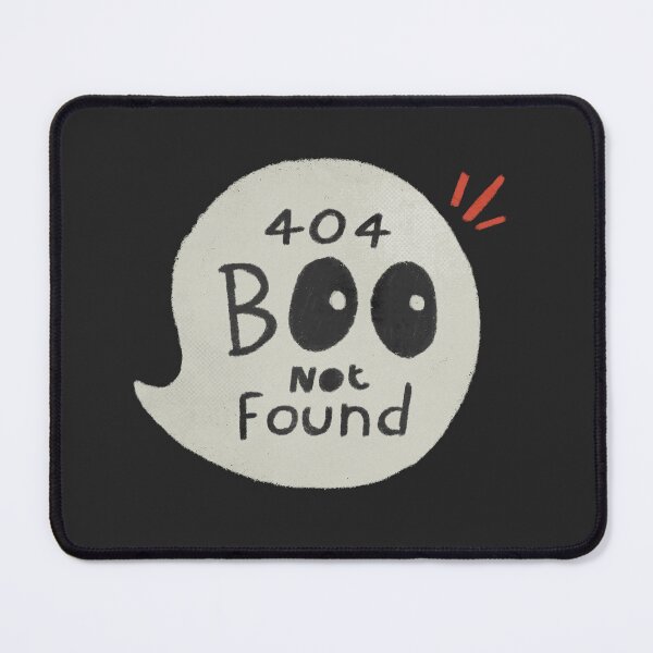 Item preview, 404 Boo Not Found - Cute Geek Ghost designed and sold by LFStickers.