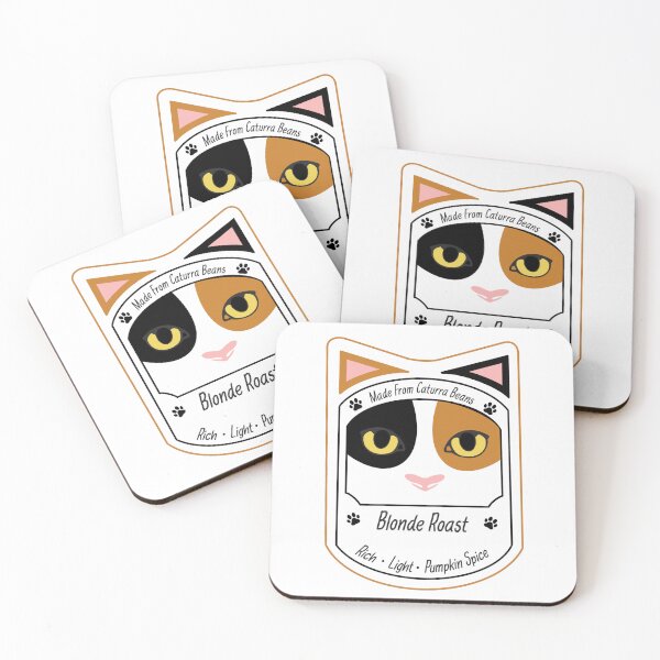 Artikelvorschau, Kürbisgewürz-Kaffeekatze entworfen und verkauft von BluRavenCreate.