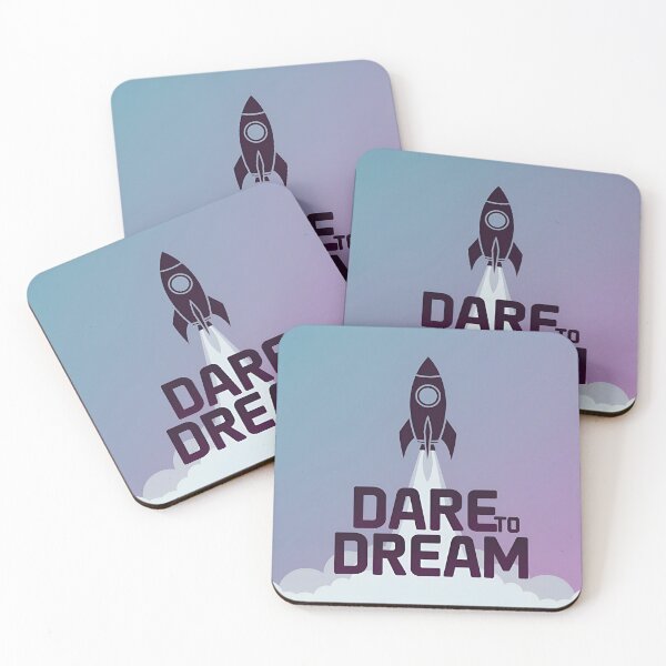 Item preview, Inspiring Rocket Launch With Dare to Dream Message designed and sold by Creative88Art.