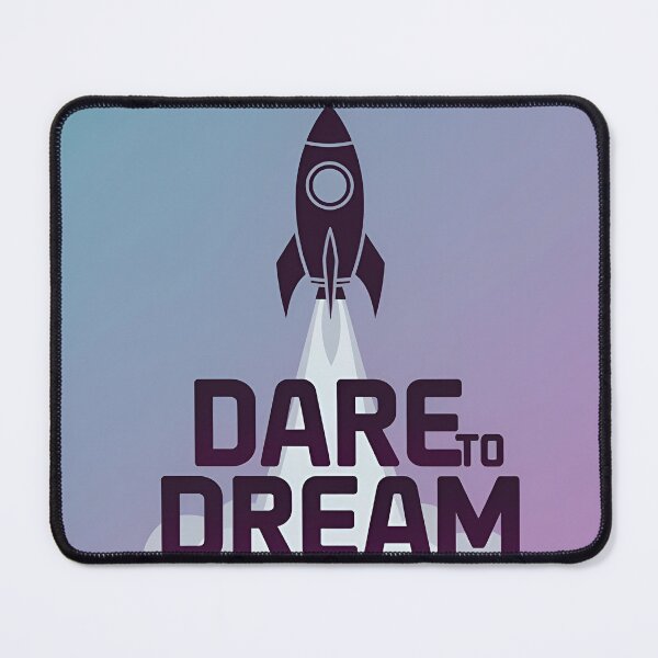 Item preview, Inspiring Rocket Launch With Dare to Dream Message designed and sold by Creative88Art.