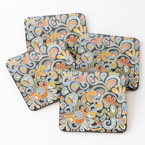 Item preview, Colorful curlicues designed and sold by Artual.