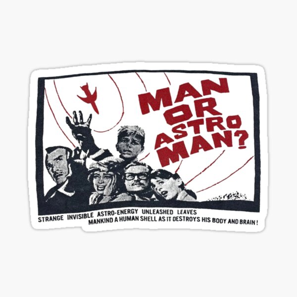 Aperçu de l'œuvre T-shirt Surf Rock d'Estrus Records : Homme vintage ou Astro-Man ? créée et vendue par VintageDistrict.