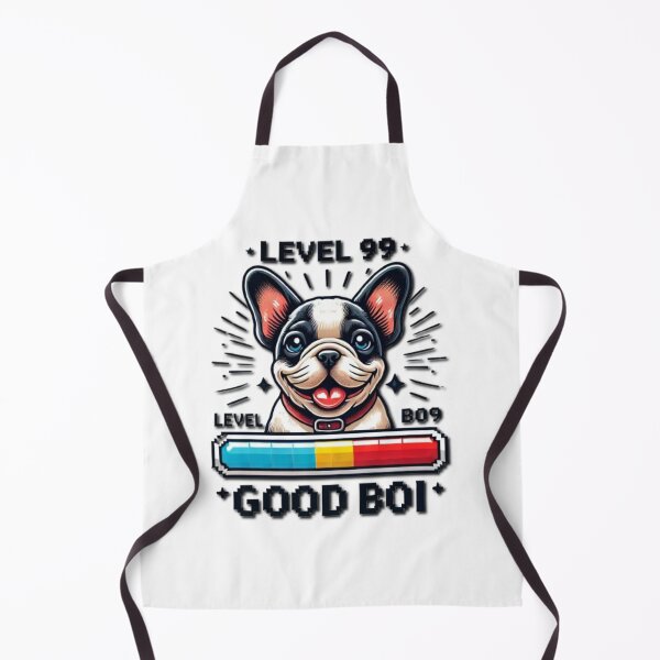 Item preview, Level 99 Good Boi: Gamer Dog Vibes designed and sold by HopeLoom.