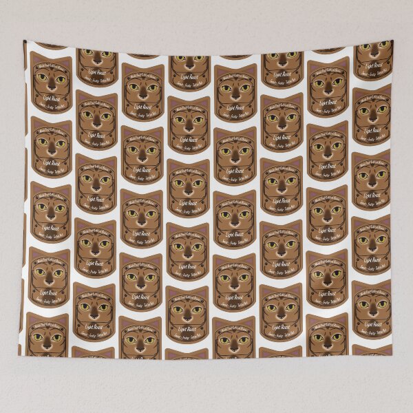 Item preview, Toffee Nut Coffee Cat designed and sold by BluRavenCreate.