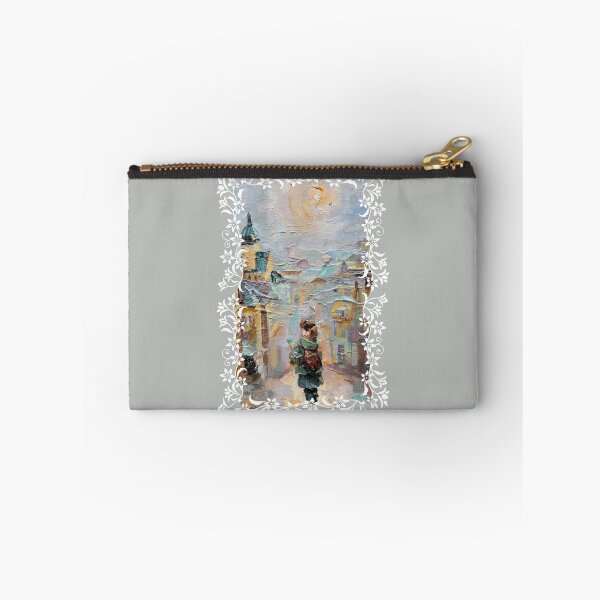 Item preview, Ukrainian Flag Patriotic Сityscape Oil Painting Landscape designed and sold by Dariia Zhyrova.