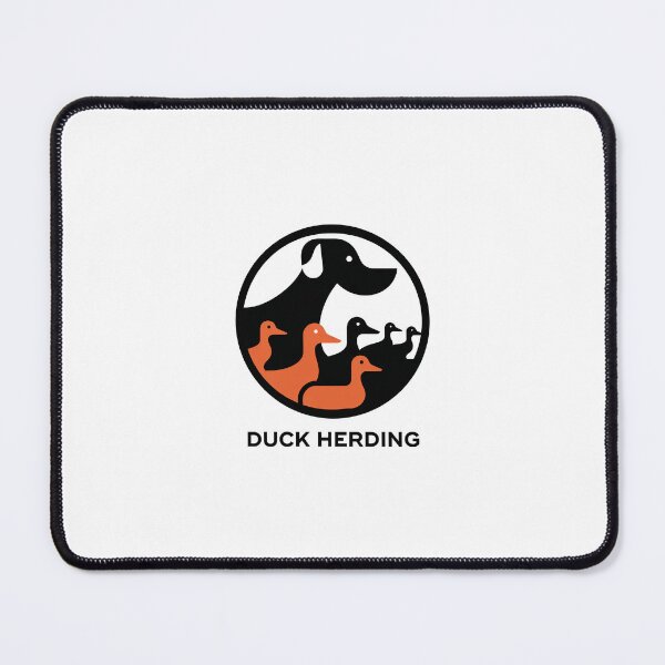 Item preview, Duck Herding Dog Ducks designed and sold by These_Prints.