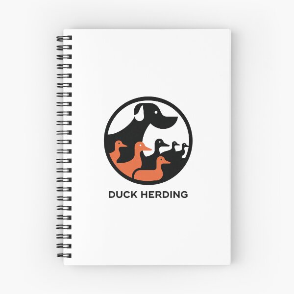 Item preview, Duck Herding Dog Ducks designed and sold by These_Prints.