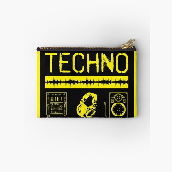 Item preview, Techno music wave. Apparel and more for EDM electronic music lovers designed and sold by Boogeyman Bill.