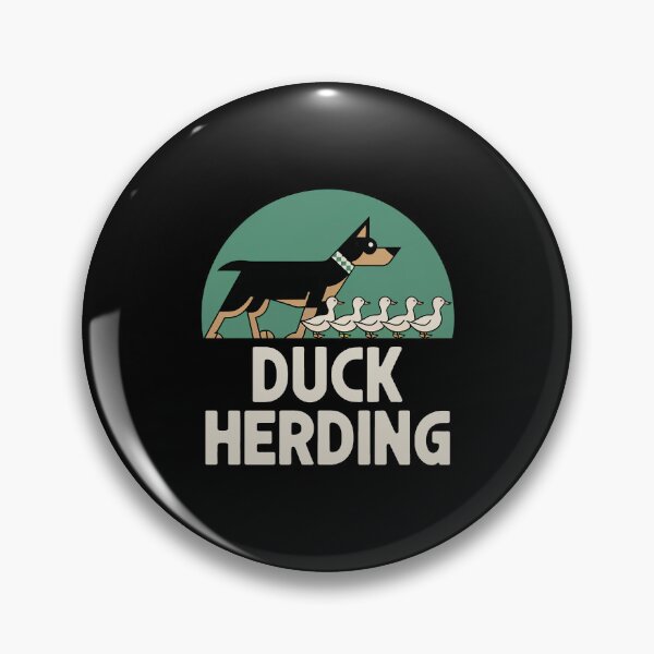 Item preview, Duck Herding ducks dog designed and sold by These_Prints.