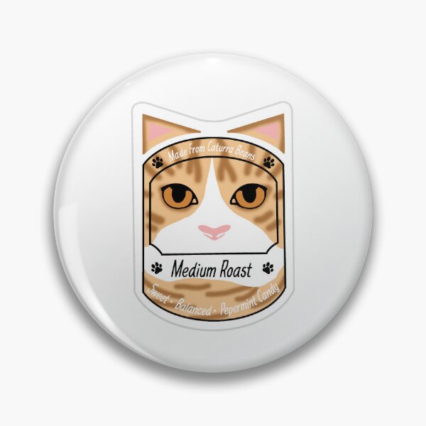 Item preview, Peppermint Candy Coffee Cat designed and sold by BluRavenCreate.