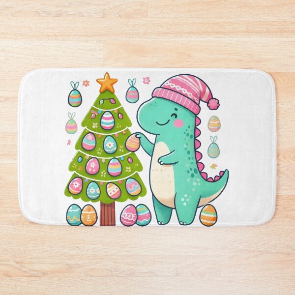 Item preview, Dino Decorating Easter-Themed Christmas Tree designed and sold by lubushop1.