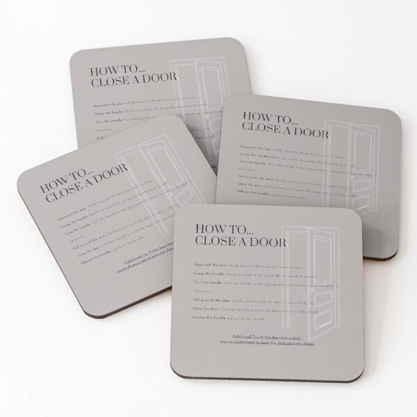 Item preview, How to... close a door designed and sold by 48remarks.