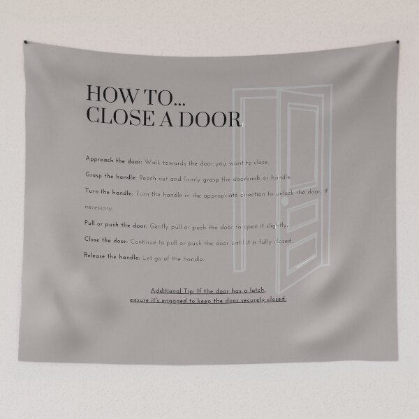 Item preview, How to... close a door designed and sold by 48remarks.