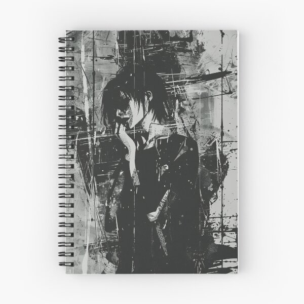 Item preview, Intense Black-and-White Artistic Anime Art designed and sold by Piotrek0001.