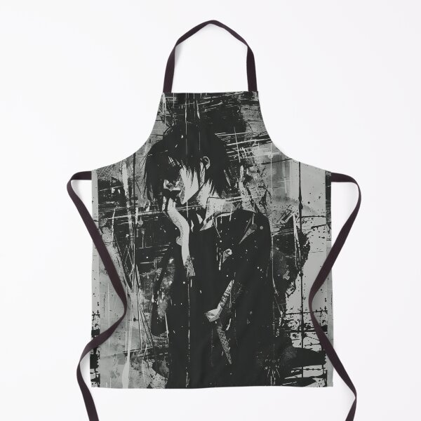 Item preview, Intense Black-and-White Artistic Anime Art designed and sold by Piotrek0001.