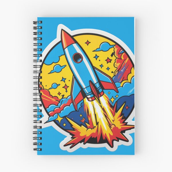 Item preview, Rocket Pop Art Explosion designed and sold by EDigitalStore.