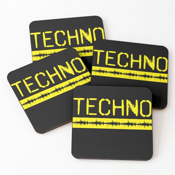Item preview, Techno music wave. Apparel and more for EDM electronic music lovers designed and sold by Boogeyman Bill.