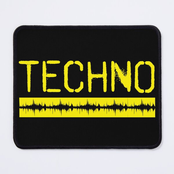 Item preview, Techno music wave. Apparel and more for EDM electronic music lovers designed and sold by Boogeyman Bill.