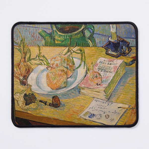 Item preview, Still Life with a Plate of Onions designed and sold by tomorrowsart.