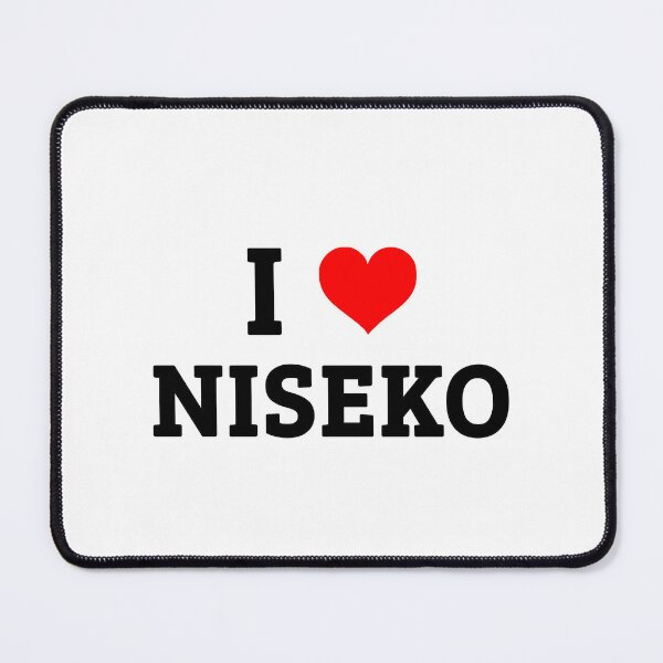 Item preview, I Love Niseko 01 Black, Japan Hokkaido Niseko | Nagano Hakuba Snowboard Snowboarding Japow designed and sold by PawaPotto.