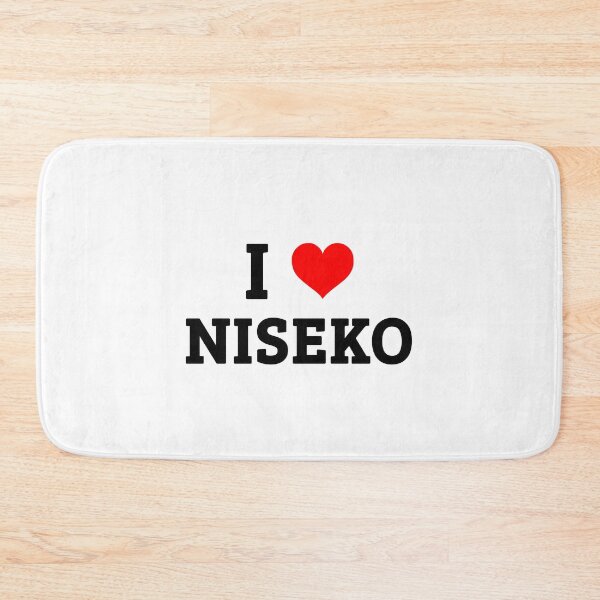 Item preview, I Love Niseko 01 Black, Japan Hokkaido Niseko | Nagano Hakuba Snowboard Snowboarding Japow designed and sold by PawaPotto.