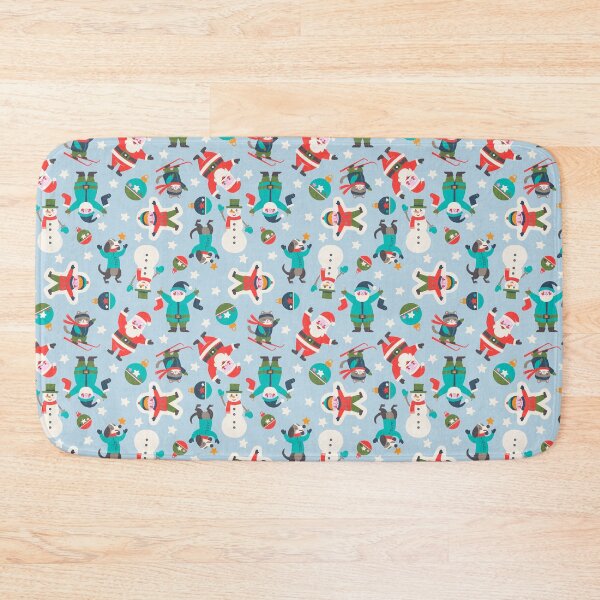 Item preview, Retro Cute and funny Non-Directional Christmas Ditsy designed and sold by pakanta.