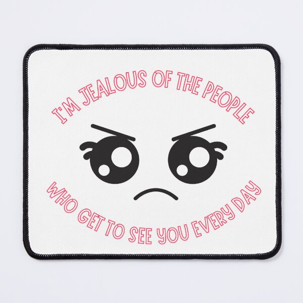 Item preview, I'm jealous of the people who get to see you everyday funny quote design for couple t-shirt designed and sold by puurfectcat.