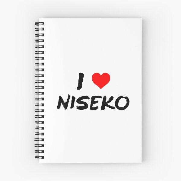Item preview, I Love Niseko 02 Black, Japan Hokkaido Niseko | Nagano Hakuba Snowboard Snowboarding Japow designed and sold by PawaPotto.
