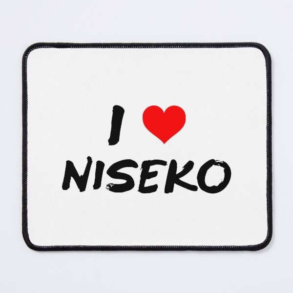 Item preview, I Love Niseko 02 Black, Japan Hokkaido Niseko | Nagano Hakuba Snowboard Snowboarding Japow designed and sold by PawaPotto.
