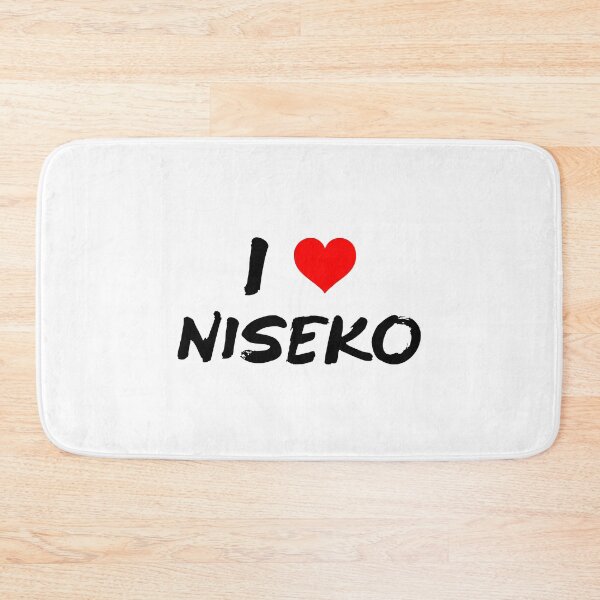 Item preview, I Love Niseko 02 Black, Japan Hokkaido Niseko | Nagano Hakuba Snowboard Snowboarding Japow designed and sold by PawaPotto.