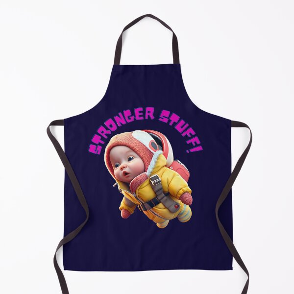Item preview, Stronger Stuff! Daredevil Baby Illustration (Text Version) designed and sold by Shoot-The-Moon.
