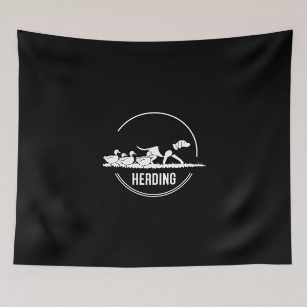 Item preview, Duck Herding ducks dog designed and sold by These_Prints.