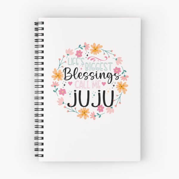 Item preview, Life's Biggest Blessings Call Me juju- Floral Grandmother Design designed and sold by Tujzui.