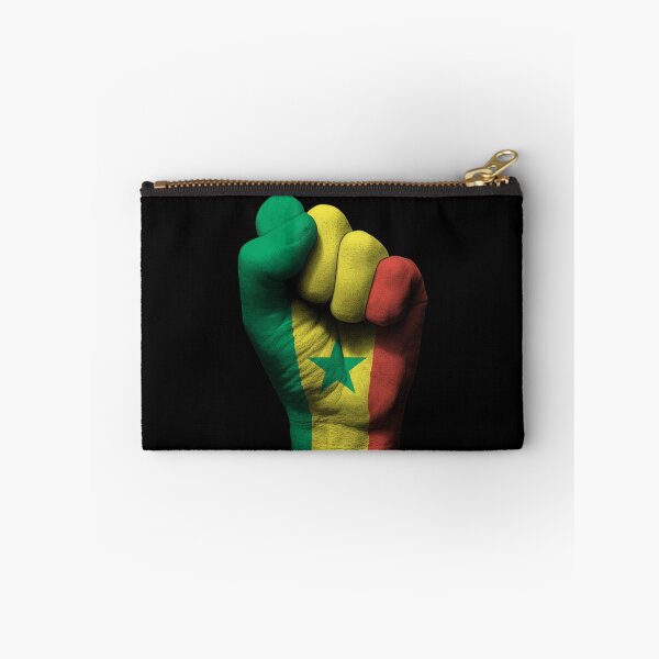 Item preview, Flag of Senegal on a Raised Clenched Fist  designed and sold by JeffBartels.