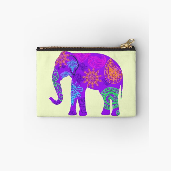 Item preview, Purple paisley elephant  designed and sold by FerretSteph.