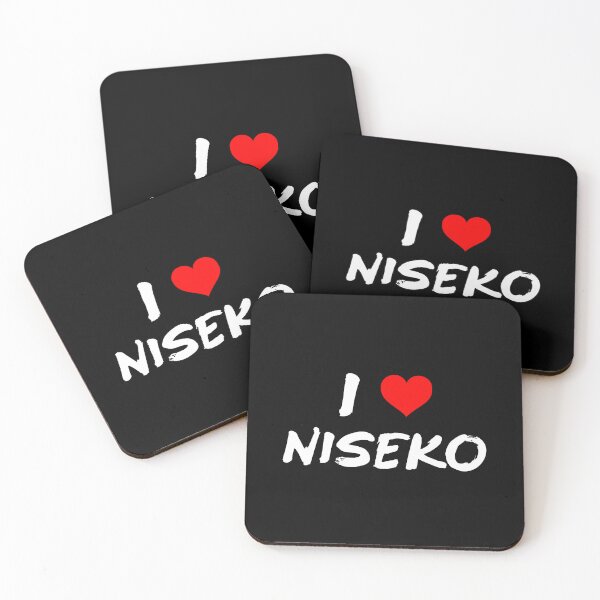 Item preview, I Love Niseko 02 White, Japan Hokkaido Niseko | Nagano Hakuba Snowboard Snowboarding Japow designed and sold by PawaPotto.
