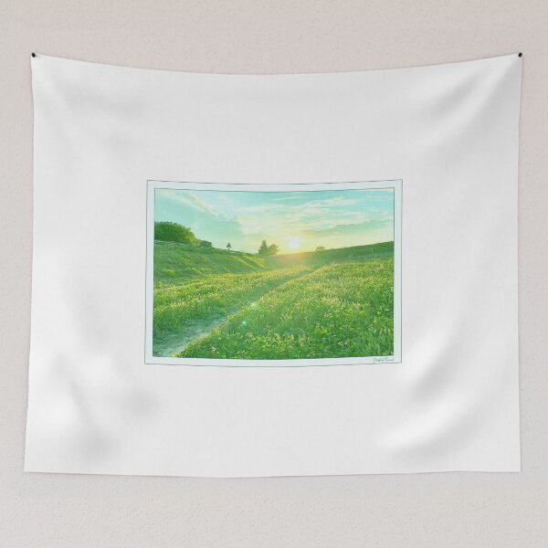 Item preview, Sunset in Aramon (Gard) designed and sold by NorbertRicaud.