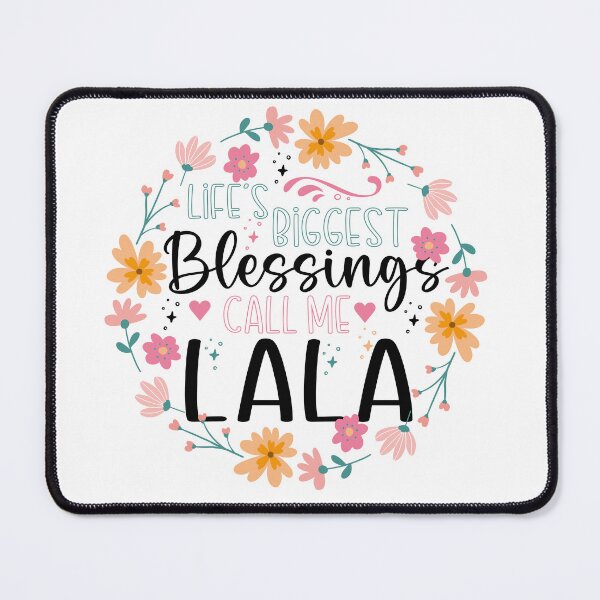 Item preview, Copy of Life's Biggest Blessings Call Me Lala- Floral Grandmother Design designed and sold by Tujzui.
