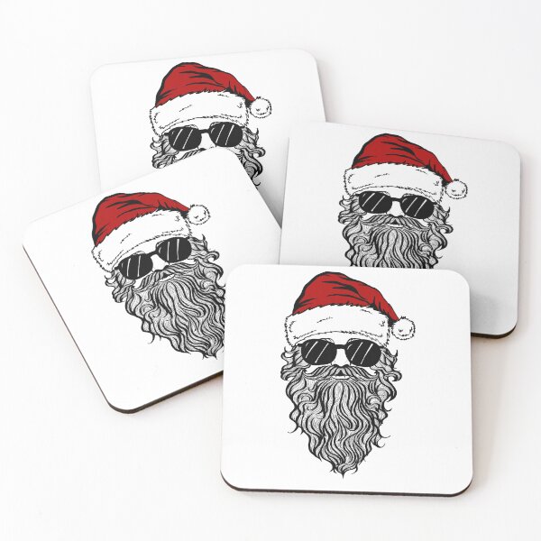 Item preview, Santa in glasses designed and sold by Maryart8.