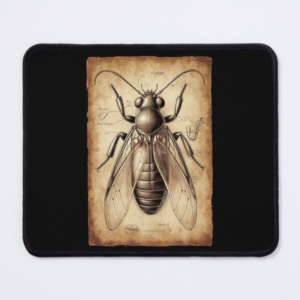 Item preview, Vintage Bug Illustration designed and sold by Angry Swan Designs.