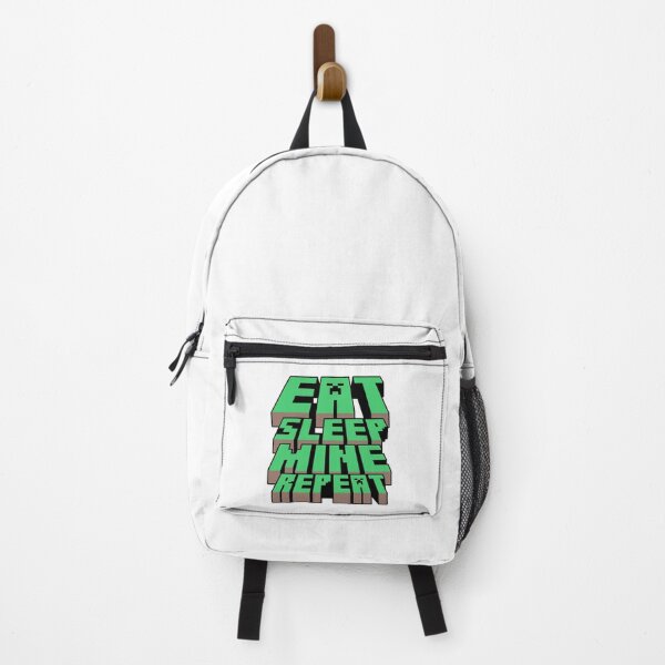 Item preview, Eat Sleep Mine Repeat designed and sold by goal-getter.