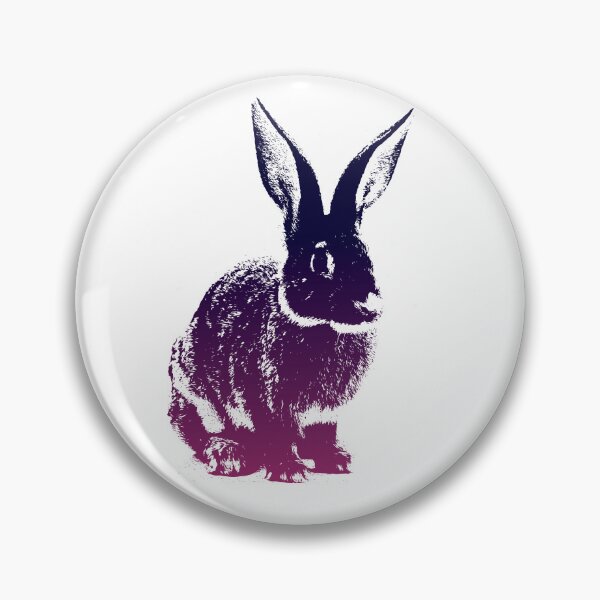 Item preview, Gradient Glow: Rabbit Silhouette designed and sold by PURNOMATRA.