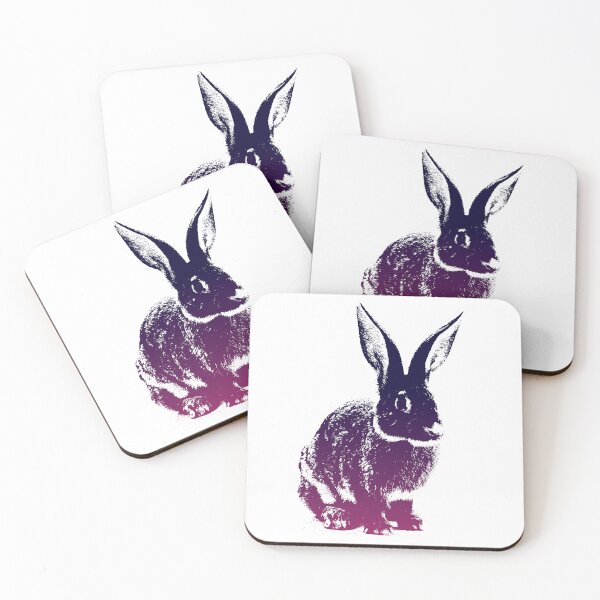 Item preview, Gradient Glow: Rabbit Silhouette designed and sold by PURNOMATRA.